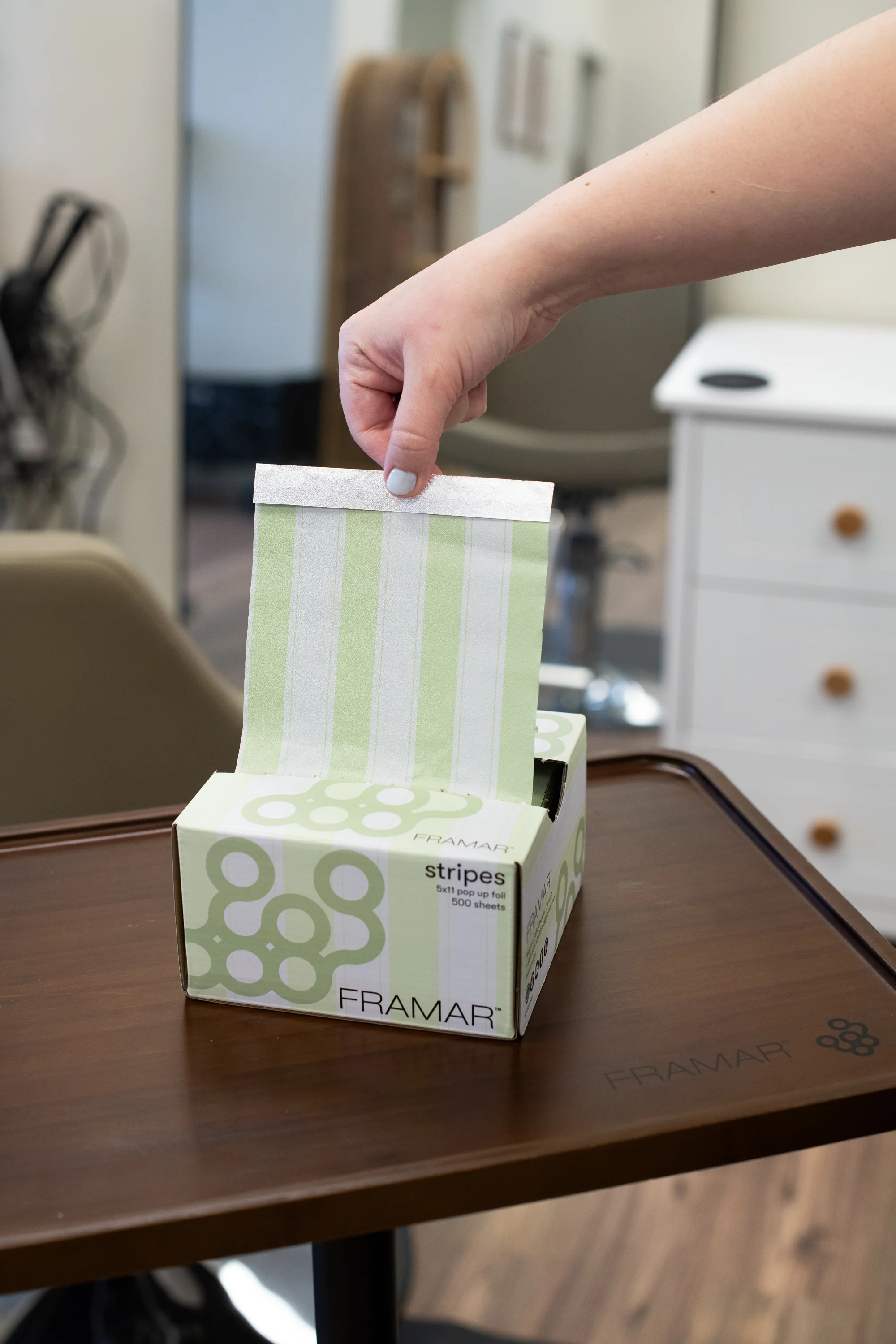 5x11 Pop Up - Celery Stripes - Image 4