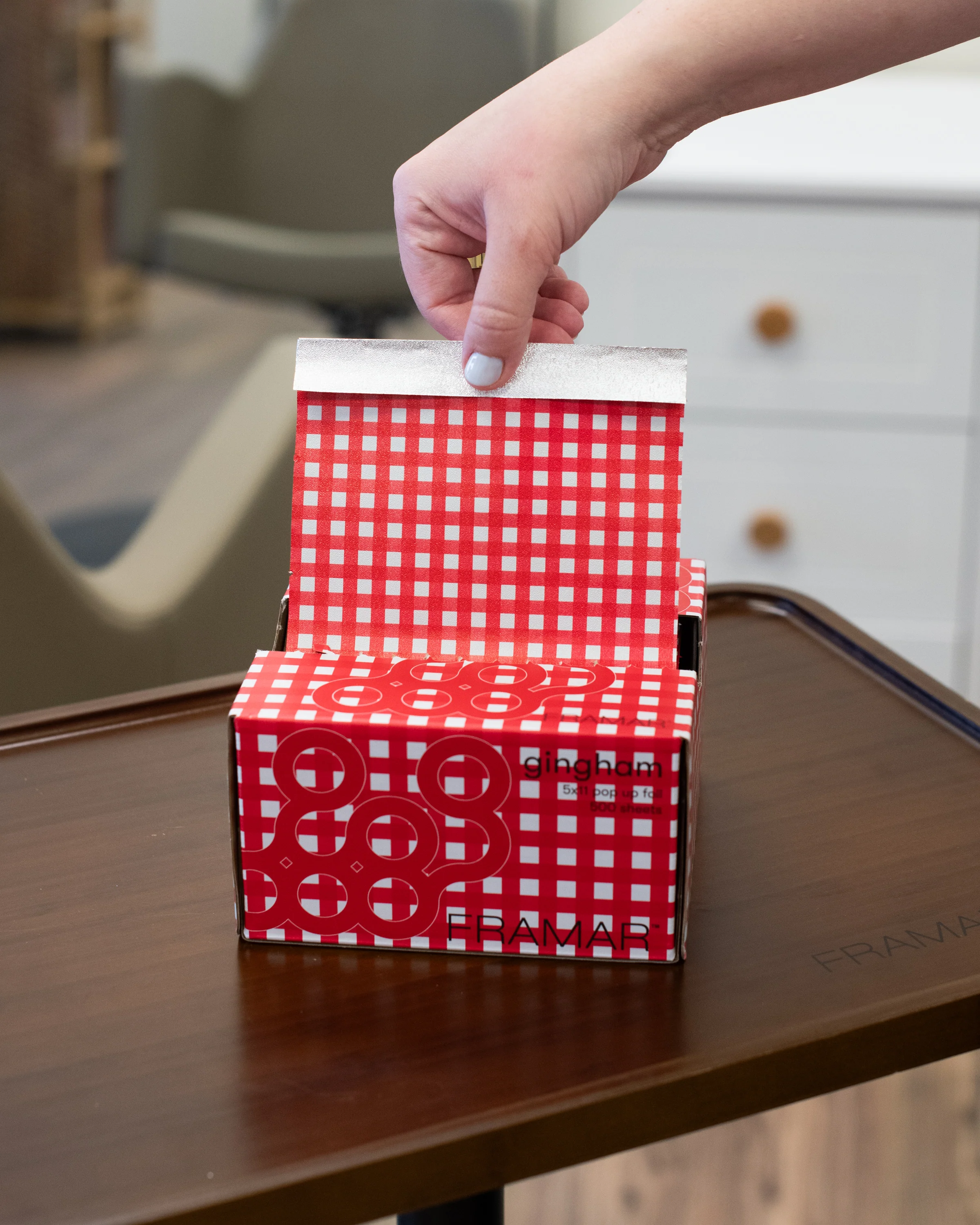 5x11 Pop Up - Red Gingham - Image 4