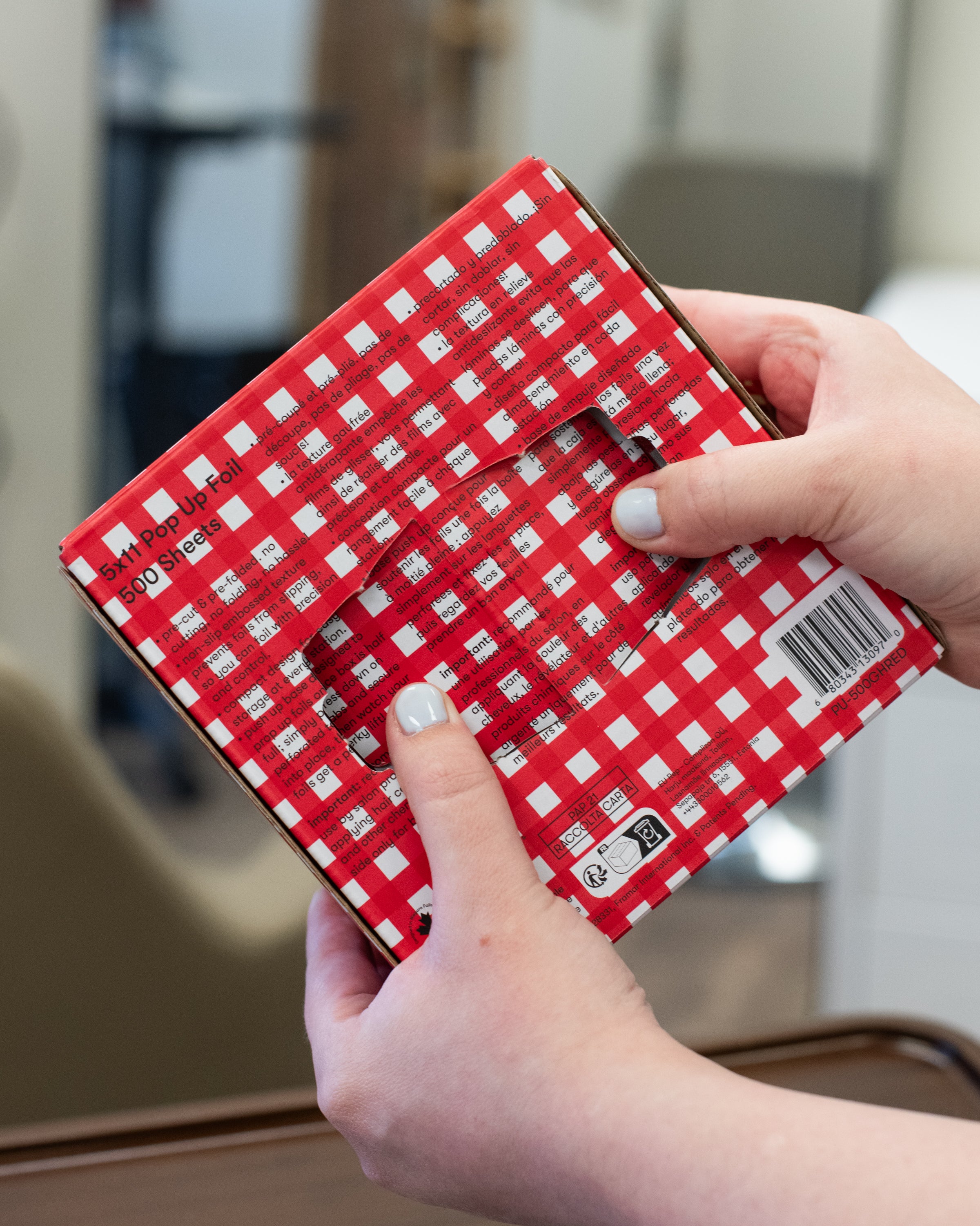 5x11 Pop Up - Red Gingham - Image 5