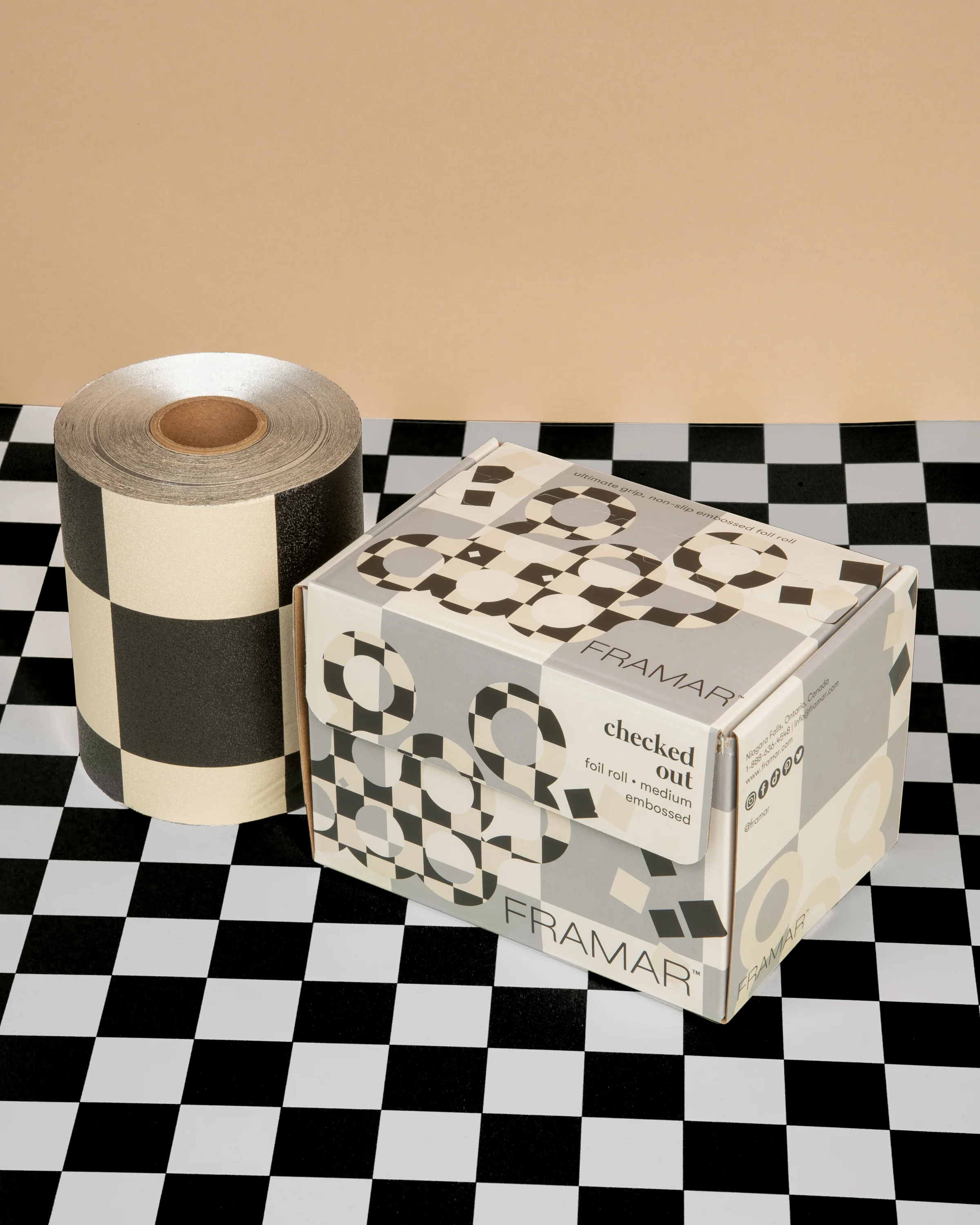 Checked Out - Embossed Roll - Image 3