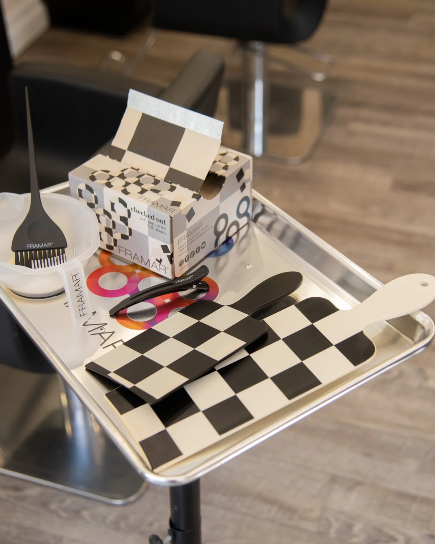 Black and Cream Checked Out - Paddle Pack - Image 6