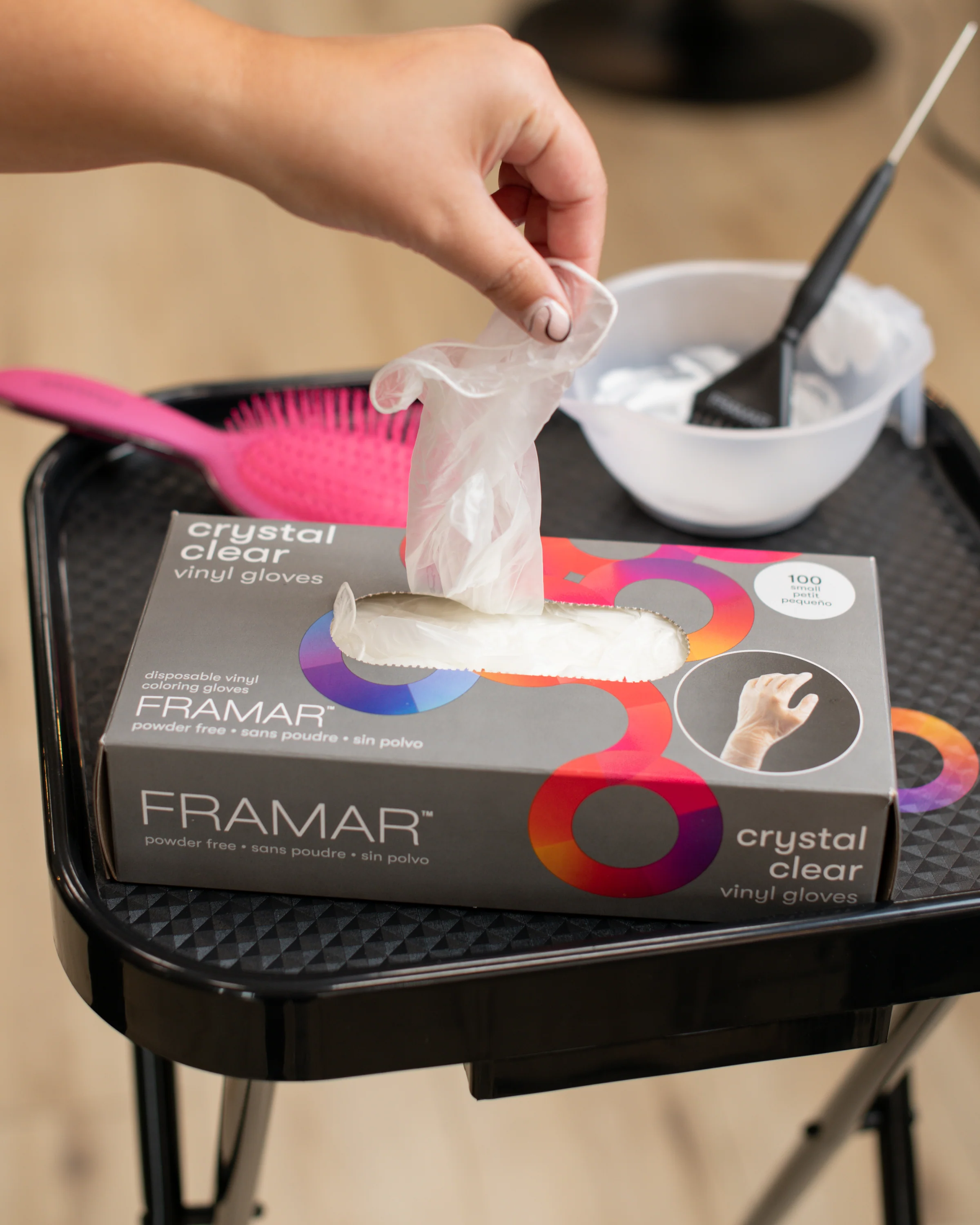 Crystal Clear Disposable Gloves - Image 5