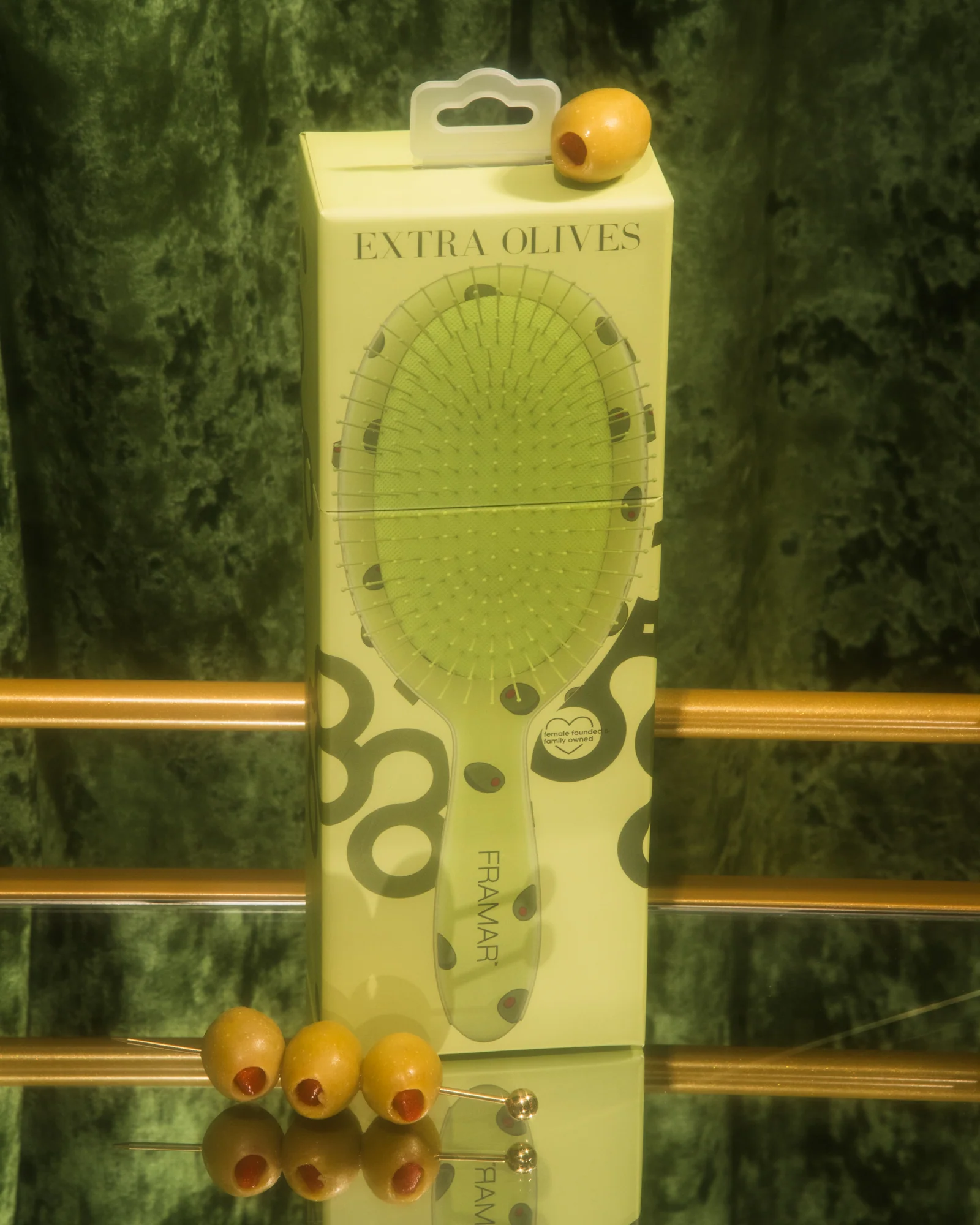 Extra Dirty Detangle Brush - Extra Olives - Image 6