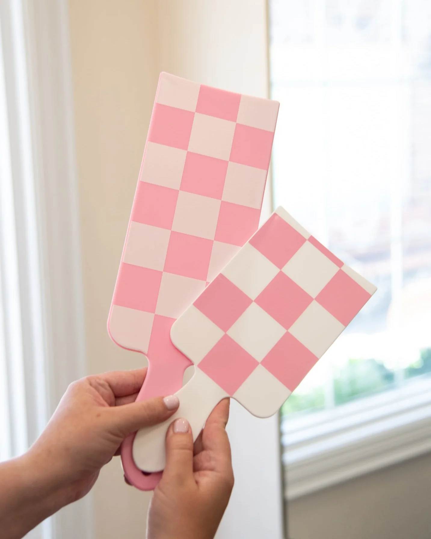Pink and White Checked Out - Paddle Pack - Image 4