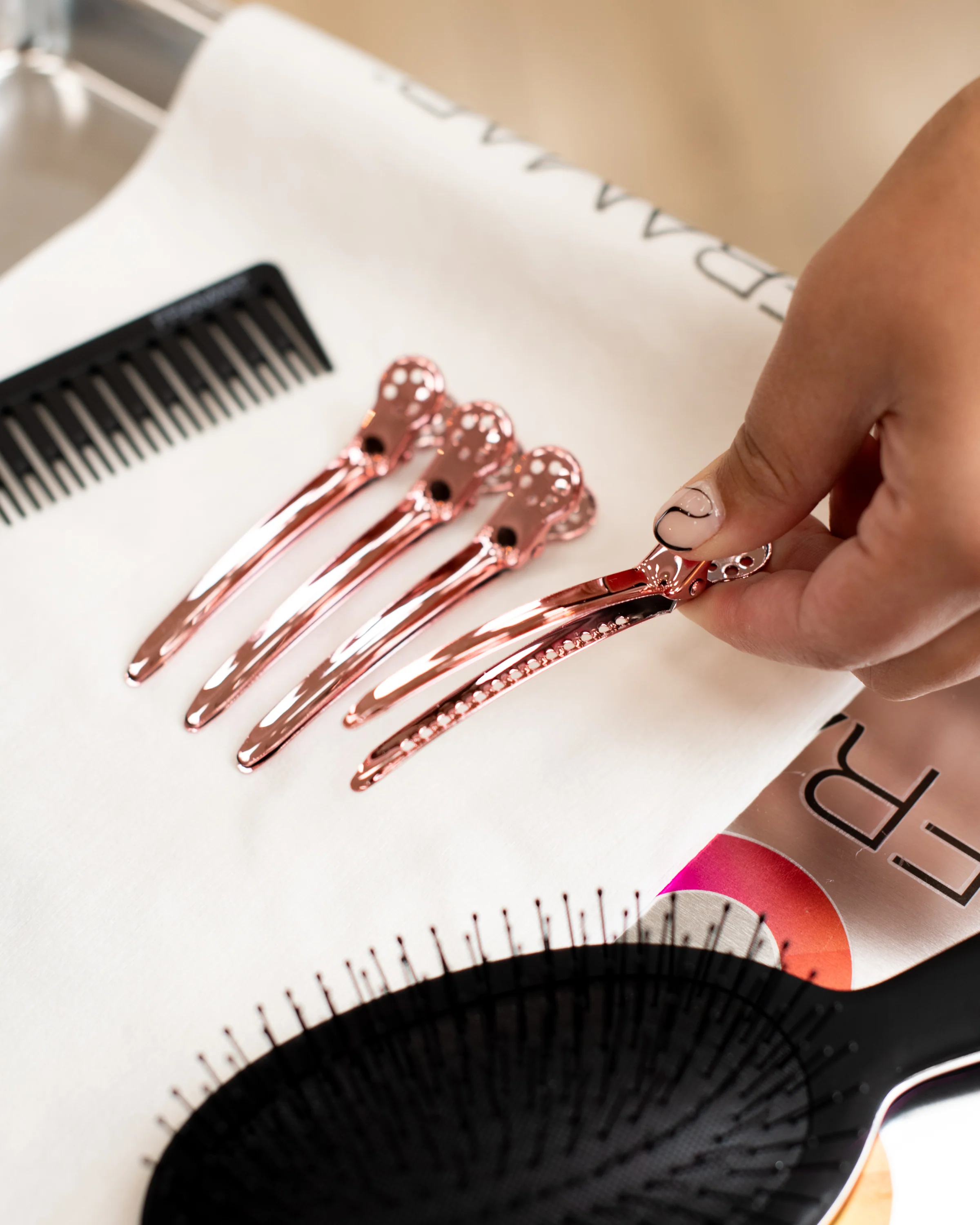 Tight Tension Clips - Rose Gold - Image 4